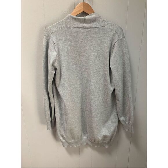 Grace Karin long grey cardigan oversized size large - Picture 3 of 7